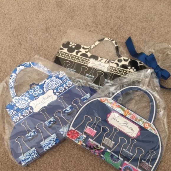 Vera Bradley Other - Vera Bradley - 3 sets of binder clips  NWT